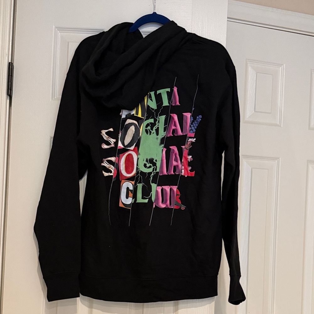 Anti Social Social Club Multicolor Graphic Hoodie